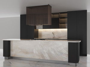 modern kitchen2020 3D Model
