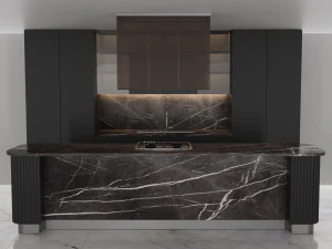 nowoczesna kuchnia Model 3D