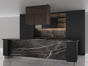 modernkitchen Model 3D