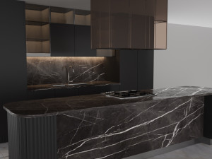 modernkitchen Model 3D