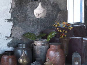 altes Material 3D Modell