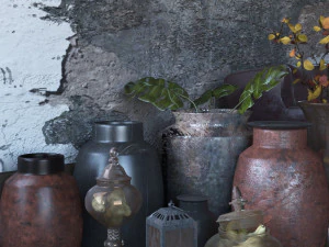 material antigo Modelo 3D