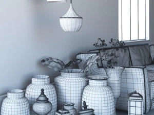 material antigo Modelo 3D