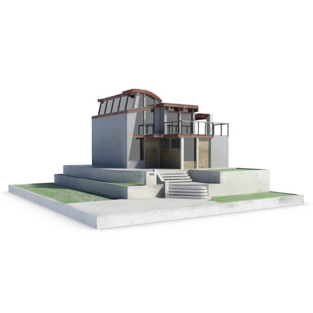 Ex 01 Modèle 3D .c4d .max .obj .3ds .fbx .stl .blend 
