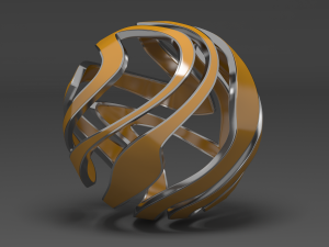 sphere abstraction 3D Model