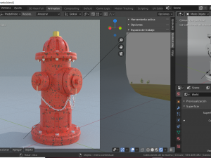 hidrante Modelo 3D