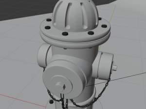 hidrante 3D 모델