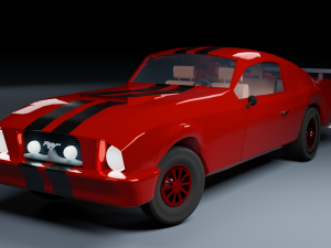 mustang Model 3D
