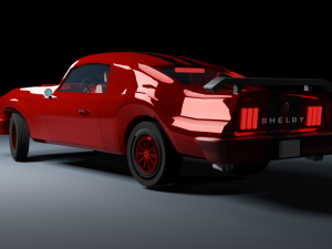 mustang 3D Model