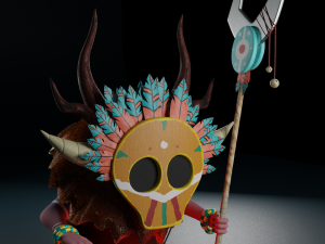 shaman 3D Model