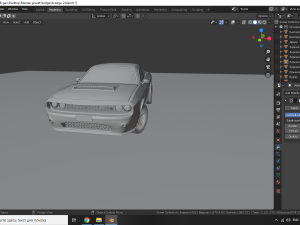 dodge challanger srt hellcat Modello 3D
