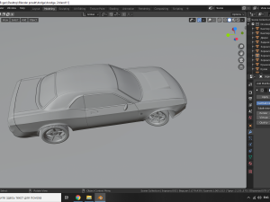 dodge challanger srt hellcat Modello 3D