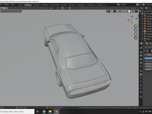 dodge challanger srt hellcat Modello 3D