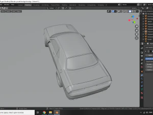 dodge challanger srt hellcat 3D Model