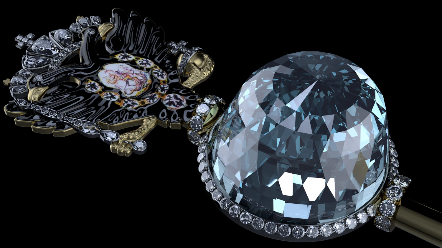 scettro Modello 3D .c4d .max .obj .3ds .fbx .stl .blend 