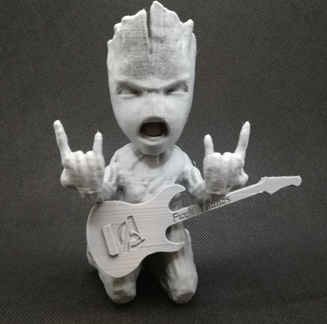 Groot hard rock Model Cetak 3D .c4d .max .obj .3ds .fbx .stl .blend 