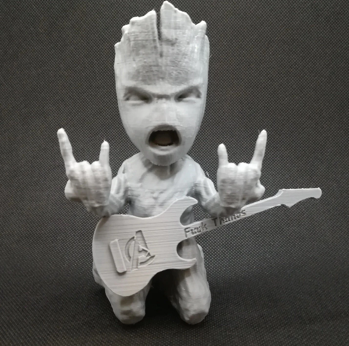 Groot hard rock 3D Print Model .c4d .max .obj .3ds .fbx .stl .blend