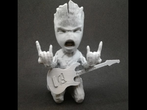 Groot hard rock 3D Print Model