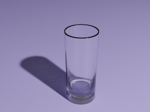 glass set Model 3D
