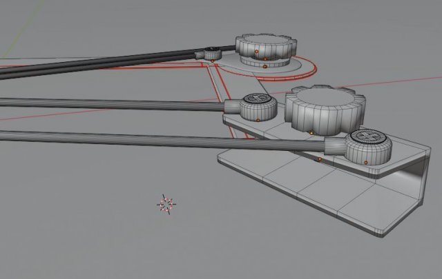 mini drafter 3D Model .c4d .max .obj .3ds .fbx .stl .blend 