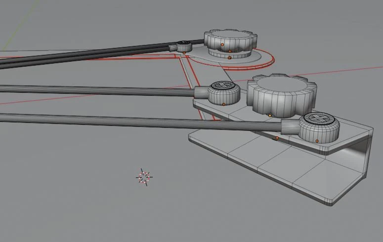 mini drafter 3D Model .c4d .max .obj .3ds .fbx .stl .blend 