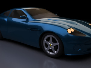 am-gt vanquish 3D Модель
