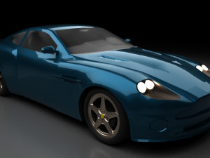 am-gt vanquish 3D Модель