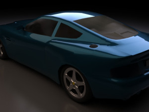 am-gt vanquish 3D Модель
