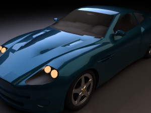 am-gt vanquish 3D Модель