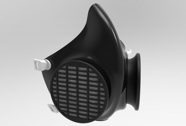tapa bocas con filtros 3Dプリントモデル .c4d .max .obj .3ds .fbx .stl .blend 