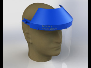 protector covid 3Dプリントモデル