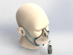 respirador artificial 3D प्रिंट मॉडल