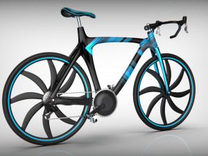 blue bicycle 3Dプリントモデル