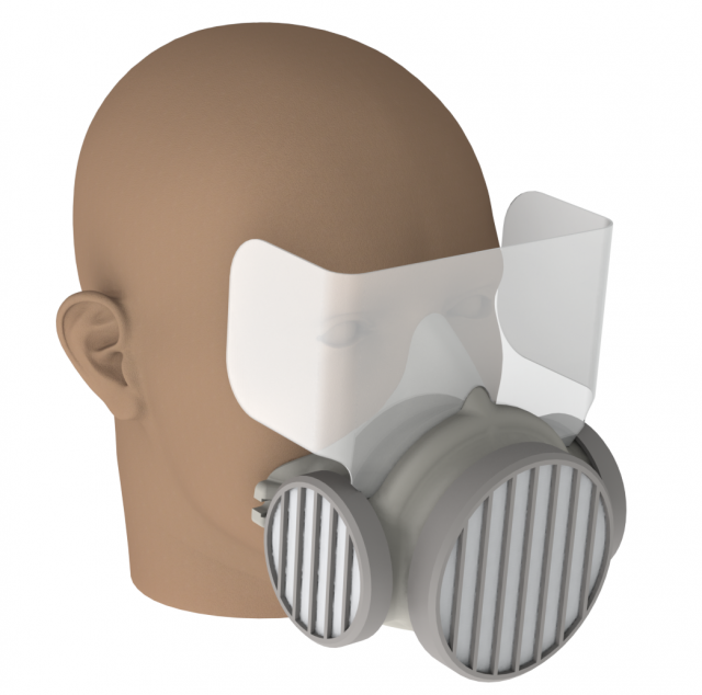 protection mask Modèles 3D en vedette .c4d .max .obj .3ds .fbx .stl .blend 