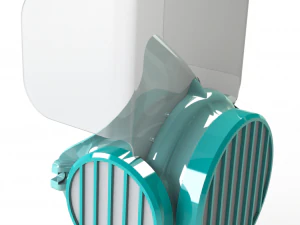 보호 마스크 3D 프린트 모델