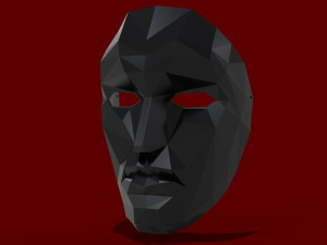 mascara lder juego del calamar 3Dプリントモデル