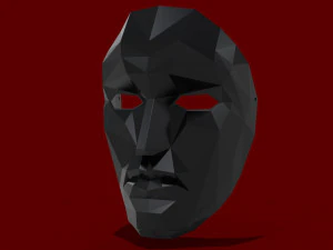 mascara lder juego del calamar 3D Print Model