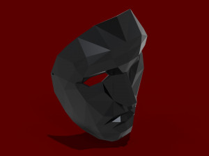 mascara lder juego del calamar 3Dプリントモデル