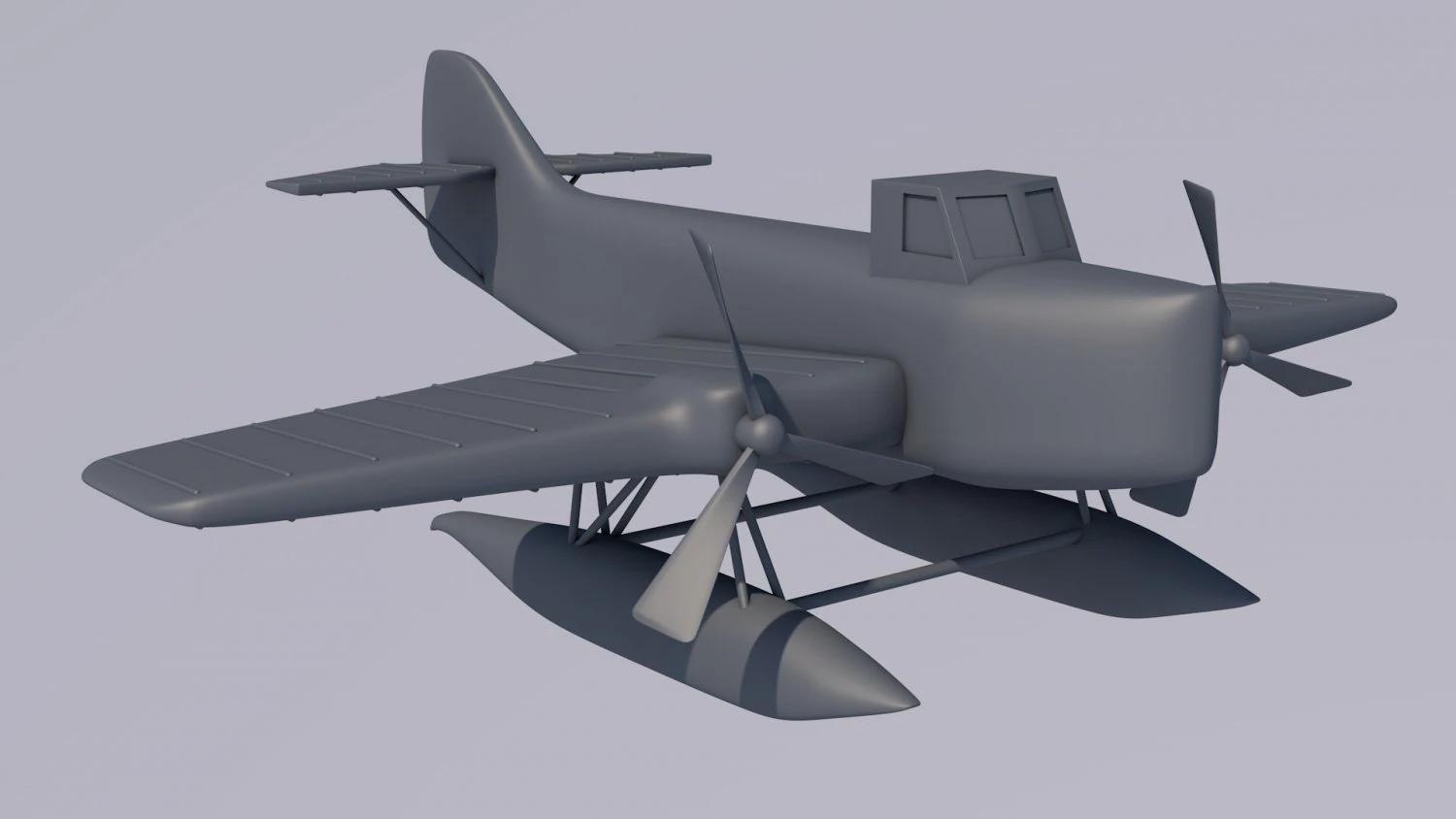 plane 3D Model .c4d .max .obj .3ds .fbx .stl .blend 