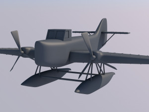 plane 3Dモデル