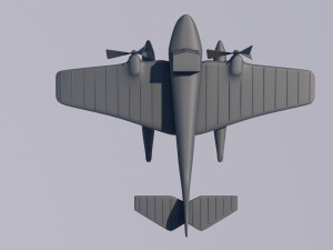 plane 3Dモデル