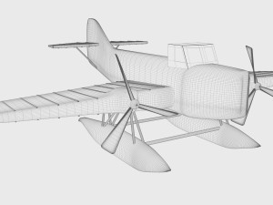plane 3Dモデル