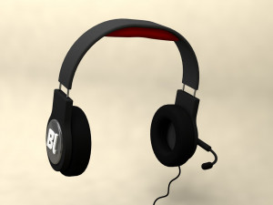 headphones Modelo 3D
