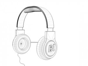 headphones Modelo 3D