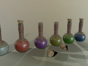 potion 3D Model
