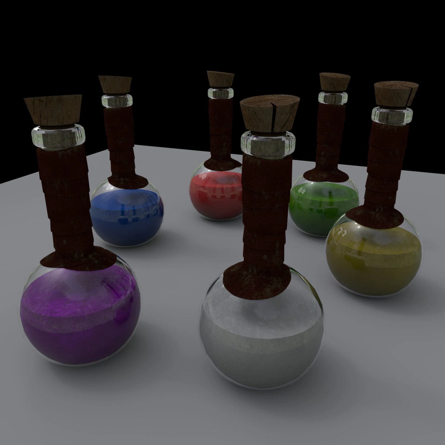 potion 3D Model .c4d .max .obj .3ds .fbx .stl .blend 