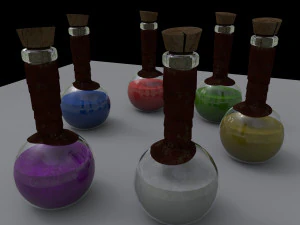 poci&oacute;n Modelo 3D