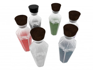 potions 3Dモデル