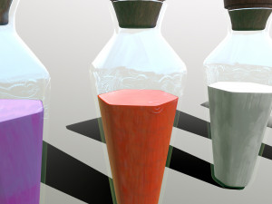 potions 3Dモデル