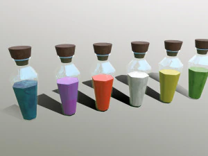 potions 3D Model